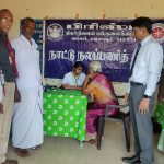 Free medical camp organized by PRIST for local community at Kuruvadipatty village