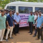 NSS Volunteers during a vaccination drive in the PRIST adopted villages