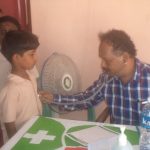 HEALTH SCREENING OF THE VILLAGERS AND CHILDREN AT KANDAMANGALAM VILLAGE